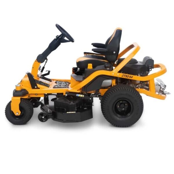 54-Inch Zero-Turn Riding Mower with Steering Wheel Control