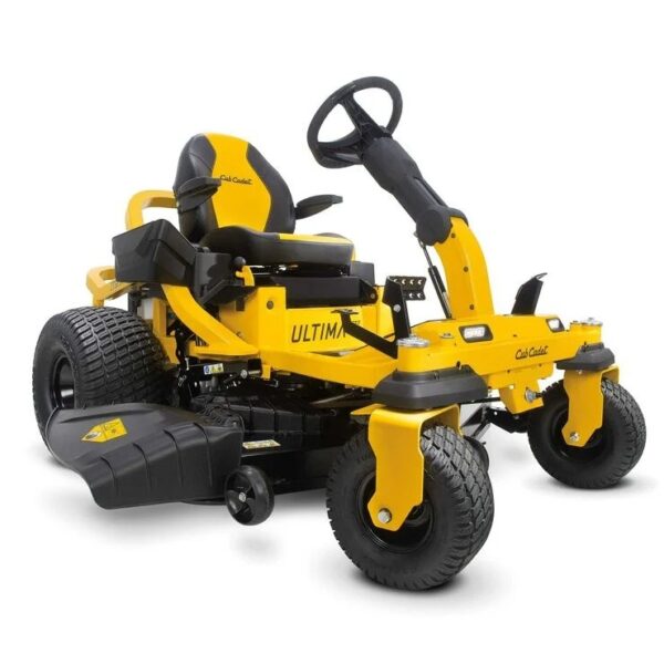 54-Inch Zero-Turn Riding Mower with Steering Wheel Control