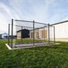 Acon 13 HD Rectangular Trampoline with Net and Ladder