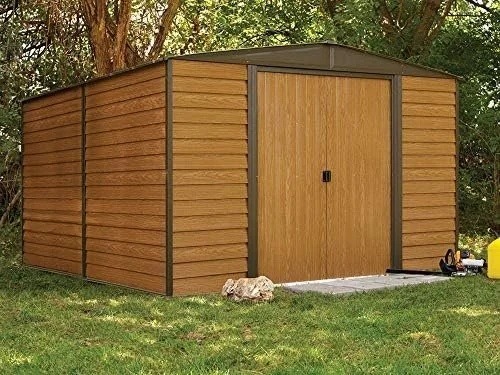 arrow-wr1012-woodridge-eg-steel-storage-shed-10-by-12-feet-1780601517784-1 Arrow WR1012 Woodridge EG Steel Storage Shed, 10 by 12-Feet