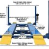Atlas 412 12,000 lbs Commercial 4 Post Lift