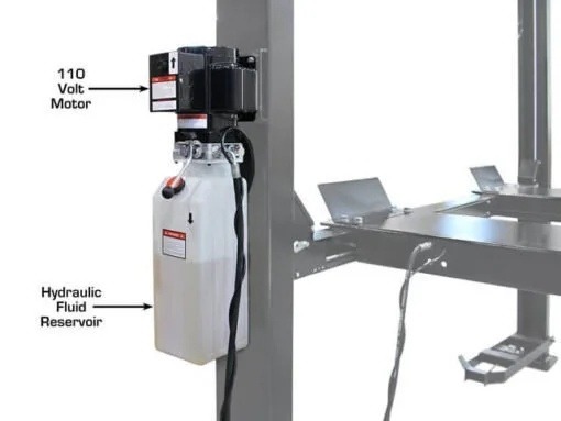 Atlas Apex 9 ALI Certified 9,000 lb 4-Post Lift