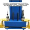atlas-automotive-equipment-9ohsc-ss-2-post-vehicle-overhead-lift-11-9-1780601627741-6 ATLAS Automotive Equipment 9OHSC-SS 2-Post Vehicle Overhead Lift, 11’9” Minimum Ceiling Height, 9,000lb Capacity, Clear Floor, 11’10” Height, 3-Stage Front and 2-Stage Rear Arms, for DIY/Hobbyists