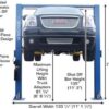 atlas-automotive-equipment-9ohsc-ss-2-post-vehicle-overhead-lift-11-9-1780601627830-8 ATLAS Automotive Equipment 9OHSC-SS 2-Post Vehicle Overhead Lift, 11’9” Minimum Ceiling Height, 9,000lb Capacity, Clear Floor, 11’10” Height, 3-Stage Front and 2-Stage Rear Arms, for DIY/Hobbyists