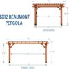 Backyard Discovery Beaumont Pergola