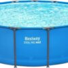 Bestway Steel Pro Max 15′ x 48″ Round Above Ground Pool Kit