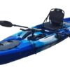 BKC PK12 Angler Sit-on-Top Single Pedal Fishing Kayak
