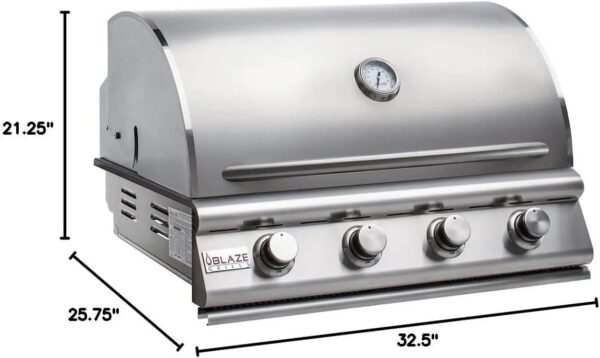 blaze-32-in-4-burner-prelude-lbm-gas-grill-1780603243652-7 Blaze 32 In. 4 Burner Prelude LBM Gas Grill