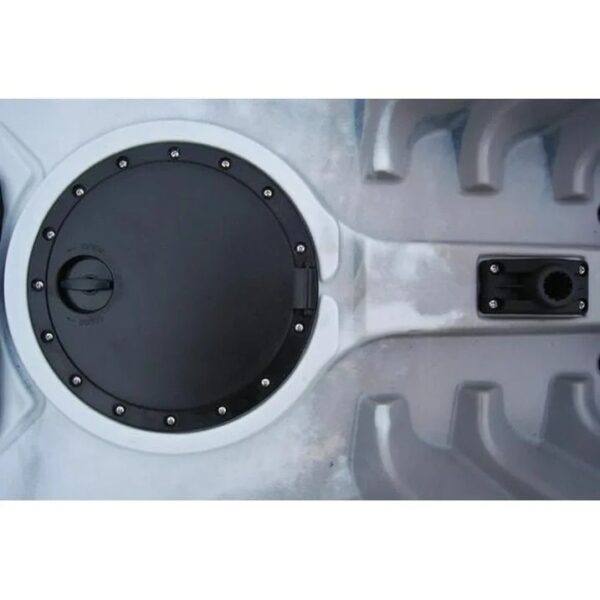 brooklyn-kayak-uh-fk184-gry-9-ft-2-in-sit-on-top-single-fishing-kayak-1780603848162-3 Brooklyn Kayak UH-FK184-GRY 9 ft. 2 in. Sit on Top Single Fishing Kayak Seat And Paddle – Grey Camo