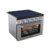 Camplux 17″ RV Oven with 3 Burners Cooktop