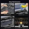 Camplux 17″ RV Oven with 3 Burners Cooktop