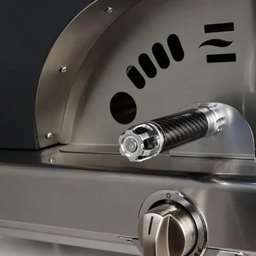 Coyote Outdoor Living 30″ Matte Black Hybrid Pizza Oven in NG