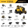 Cub Cadet XT2 SLX54 54″ Residential Riding Mower (13A5A2TMA10)