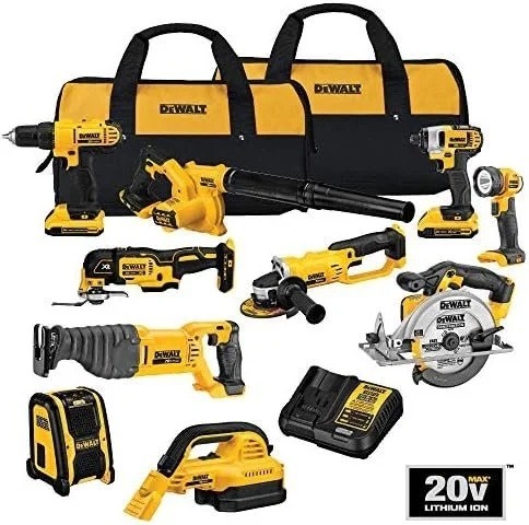 dewalt-20v-max-power-tool-combo-kit-10-tool-cordless-power-tool-set-wi-1780605011081-1 DEWALT 20V MAX Power Tool Combo Kit, 10-Tool Cordless Power Tool Set with 2 Batteries and Charger (DCK1020D2)