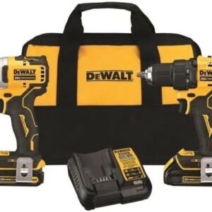dewalt-atomic-20v-max-cordless-drill-combo-kit-compact-dck278c2-1780605144629-1 DEWALT ATOMIC 20V MAX* Cordless Drill Combo Kit, Compact (DCK278C2)