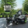 EGO Power+ Electric Riding Lawn Mower, 52″ Deck with Zero Turn Radius, Includes (6) 56V 12.0Ah Batteries and Charger – ZT5207L