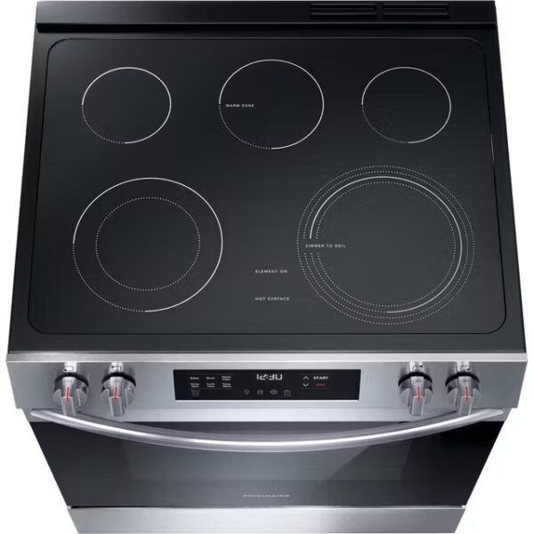 Frigidaire 30″ Front Control Electric Range FCFE3062AS
