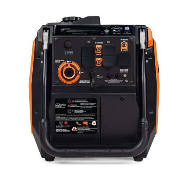 Generac iQ3800 3.800-Watt Dual Fuel Portable Inverter Generator
