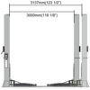 HD TWO POST LIFT | BASE PLATE | 12,000LB | SKU: QL12KB