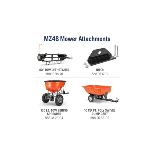husqvarna-mz48-zero-turn-mower-23-hp-kawasaki-48-clear-cut-zt3100-m-1780609904338-3 Husqvarna MZ48 Zero-Turn Mower 23 HP Kawasaki 48” Clear Cut ZT3100 (M-ZT Seat)