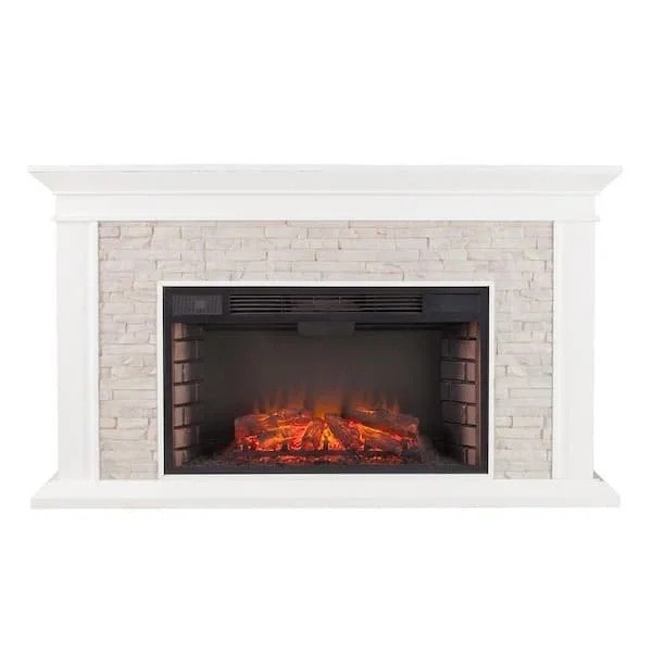 Ithaca 60.25 in. Electric Fireplace