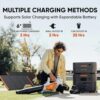 jackery-solar-generator-4000-kit-explorer-2000-plus-and-1x-packplus-e2-1780610920571-3 Jackery Solar Generator 4000 Kit, Explorer 2000 Plus and 1X PackPlus E2000 Plus Expandable Battery with 2X200W Solar Panel, 4085 Wh LiFePO4, 3000W Output for Outdoor RV Camping & Home Emergency