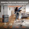 jackery-solar-generator-4000-kit-explorer-2000-plus-and-1x-packplus-e2-1780610925511-6 Jackery Solar Generator 4000 Kit, Explorer 2000 Plus and 1X PackPlus E2000 Plus Expandable Battery with 2X200W Solar Panel, 4085 Wh LiFePO4, 3000W Output for Outdoor RV Camping & Home Emergency