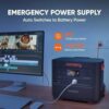 jackery-solar-generator-4000-kit-explorer-2000-plus-and-1x-packplus-e2-1780610925669-8 Jackery Solar Generator 4000 Kit, Explorer 2000 Plus and 1X PackPlus E2000 Plus Expandable Battery with 2X200W Solar Panel, 4085 Wh LiFePO4, 3000W Output for Outdoor RV Camping & Home Emergency
