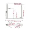 KATOOL KT-H105 Two Post Vehicle Lift 10,000 lbs Capacity