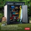 keter-outdoor-storage-shed-for-house-patio-yard-plastic-resin-artisa-1780611403226-2 Keter Outdoor Storage Shed, for House, Patio & Yard, Plastic Resin, Artisan, 7×7 Ft, Gray
