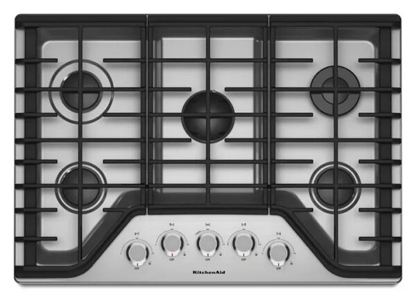 kitchenaid-30-5-burner-gas-cooktop-kcgs350ess-1780611575304-4 KitchenAid 30″ 5-Burner Gas Cooktop KCGS350ESS