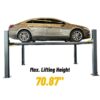 KT-4H850, 4 Post Vehicle Storage Lift 8,500lb