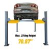 KT-4H850, 4 Post Vehicle Storage Lift 8,500lb