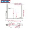 KT-H105 Two Post Vehicle Lift 10,000lbs