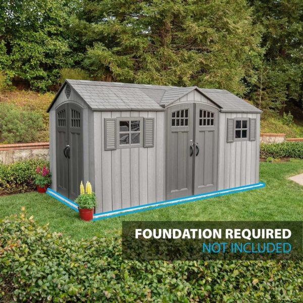 lifetime-15-ft-x-8-ft-outdoor-storage-shed-60318-1780612149277-9 Lifetime 15 Ft X 8 Ft Outdoor Storage Shed – 60318