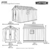 lifetime-8-ft-x-12-5-ft-outdoor-storage-shed-60305-1780612241064-4 Lifetime 8 Ft. X 12.5 Ft. Outdoor Storage Shed – 60305