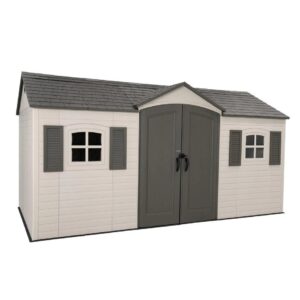 lifetime-legacy-15-ft-x-8-ft-outdoor-storage-shed-60465-1780612344147-1 Lifetime Legacy 15 ft x 8 ft Outdoor Storage Shed – 60465