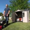 lifetime-lockable-polyethylene-outdoor-storage-shed-10-x-8-tan-bro-1780612453281-2 Lifetime Lockable Polyethylene Outdoor Storage Shed, 10′ x 8′, Tan & Brown (60005)