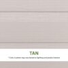 lifetime-lockable-polyethylene-outdoor-storage-shed-10-x-8-tan-bro-1780612488953-7 Lifetime Lockable Polyethylene Outdoor Storage Shed, 10′ x 8′, Tan & Brown (60005)
