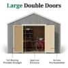 Little Cottage Co Value Gable Wood Shed Kit