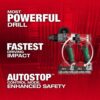 Milwaukee M18 FUEL 18- V Lithium-Ion Brushless Cordless Hammer Drill and Impact
