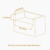 Mont Alpi 805 Built-In Gas Grill