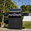 Monument Grills Denali 425 Black Smart Tech Propane Gas Grill