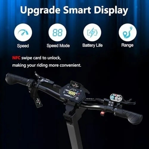 nanrobot-electric-scooter-adults-50mph-dual-motor-electric-scooter-wit-1780614711903-5 NANROBOT Electric Scooter Adults 50mph Dual Motor Electric Scooter with Suspension 80Miles Range Fast Sports Escooter Folding 10″ Off Road Tires 330LBS Max Load Complies with UL2272 Certification