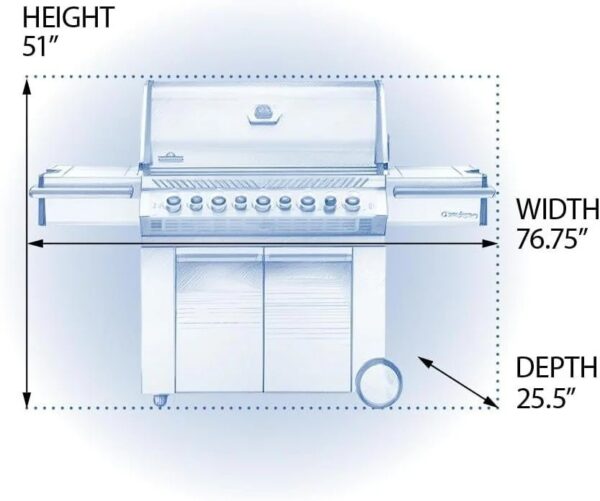 Napoleon Prestige 665 5-Burner Propane Grill