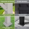 Paragon Outdoor Florence Freestanding Pergola PR100N1