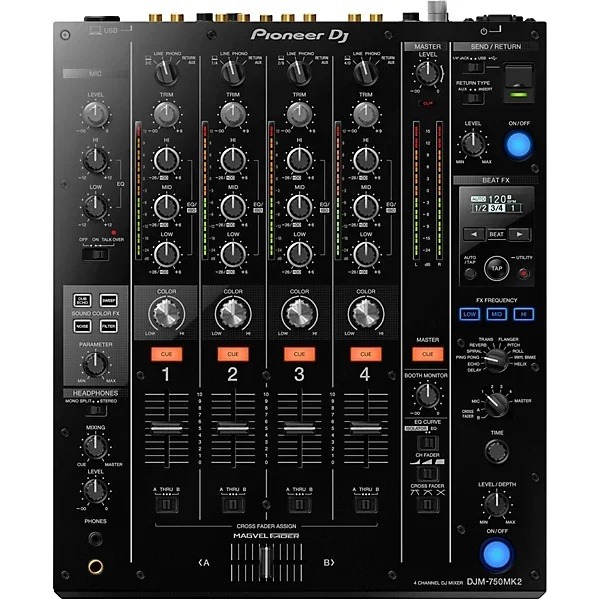 pioneer-dj-djm-750mk2-4-channel-dj-mixer-with-effects-and-rekordbox-1780615877222-1 Pioneer DJ DJM-750MK2 4-Channel DJ Mixer With Effects and rekordbox