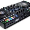 Rane PERFORMER 4-Channel Motorized DJ Controller, 7″ Platters with Displays, Precision Feel Faders, Stem Split, Advanced FX, Serato DJ Pro Included