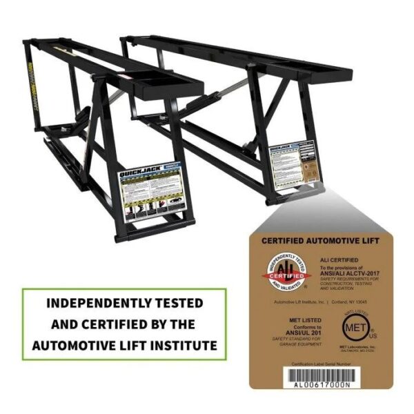 Ranger QuickJack Extended Portable Car Lift System