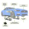Ranger QuickJack Extended Portable Car Lift System